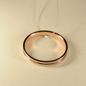 Кольцо обручальное ШН6/БК Цена 24'960 ₽