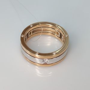 Кольцо обручальное 1-109-10 Цена 216'258 ₽